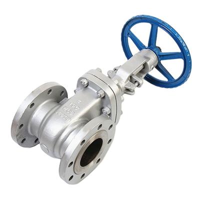 China General DN100 4 Inch Carbon Steel SUS304 SUS304 Carbon Steel SUS304 Handwheel Flange Gate Handwheel Rotary Stem WCB Valve for sale