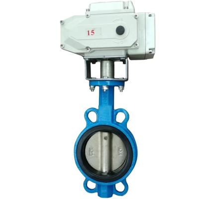 China General Utility Multifunction Bat Cast Iron Electric Motorized Machining Accessories Customized Pair Clip Butterfly Valve for sale