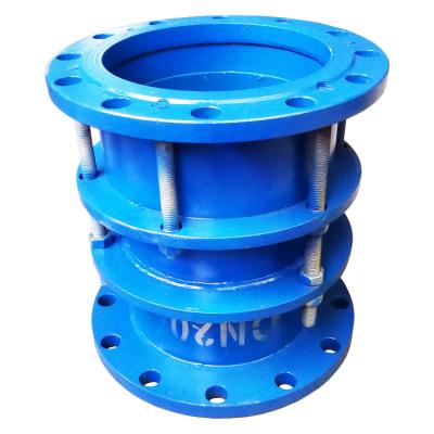 China Sliding Type Coupling Pipe Sleeve Sleeve Sleeve Expansion Joint 6 Inch 12 Inch 10 Inch Water Double Flange 8 Inch DN150 for sale