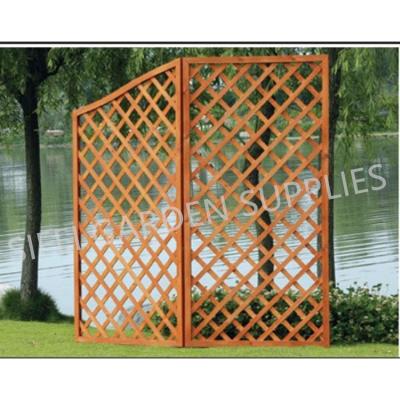 China Flower Plant Wall Fence Waterproof Garden Wall Wood Barrier for sale