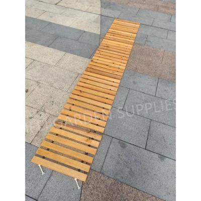 China Waterproof Wooden Landscape Walkway Decorative Wooden Garden Pathway for sale