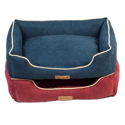 China Viable Factory Wholesale Removable and Washable Kennel Bed Suede Pet Bed Luxury Dog Bed Dog Bed for sale