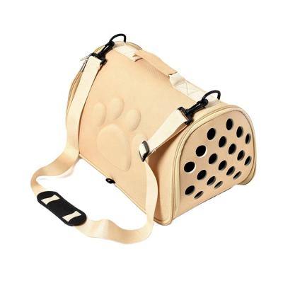 China Factory Wholesale Breathable Pet Supplies Cosmo Dog Pack Portable EVA Pet Diaper Bag Cross - Body Breathable Pet Bag for sale