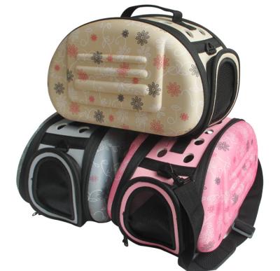 China Dogs and Cats Pet Box Travel Dogs and Cats Handbag Portable Breathable Pet Carrier for sale