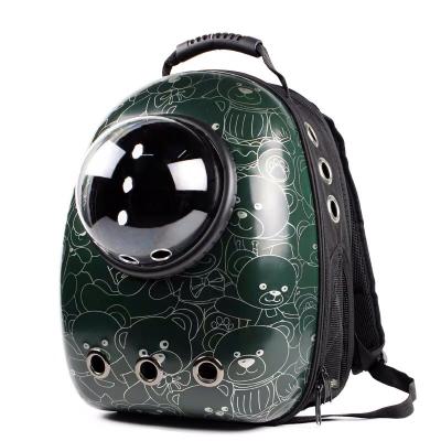 China Breathable Space Capsule Pet Bag Travel Portable Breathable Crate Dog Crate Backpack Pet Carrier for sale