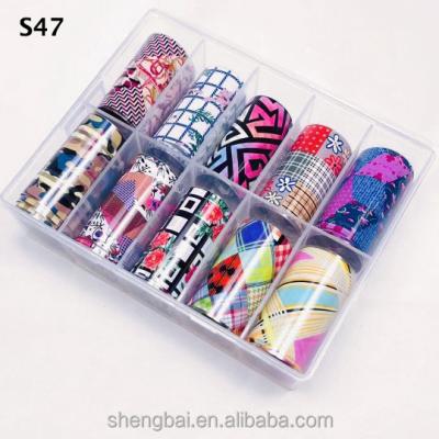 China Easy Apply Latest Factory Wholesale 3D Easter Egg Holiday Design Nail Art Decoration Sticker Nail Transfer Foil for sale