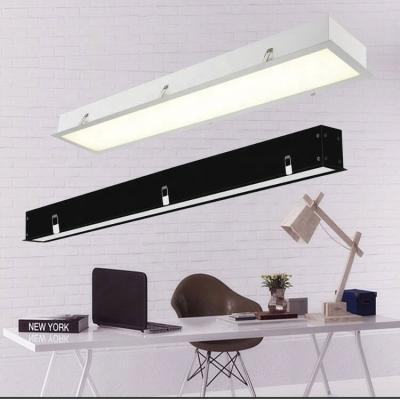 China Supermarket aluminum dimmable school desk 36w explosion proof led panel embedded led recessed linear light for sale