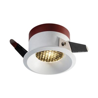 China Modern Cheap Anti-glare Bedroom Kitchen Indoor European Led Dimmable Hole Spot White Home Lights 220v for sale