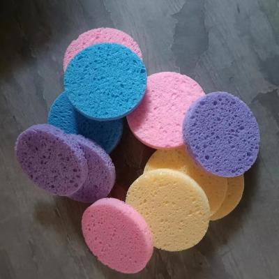 China Facial Cleansing Hot Multicolor Compressed Eco Friendly Sheets Round Tissue Compressed Cellulose Sponges for sale