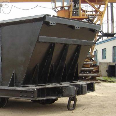 China 2019 hot selling railway fixed mining car/folding trolley/trolley for mine coal for sale