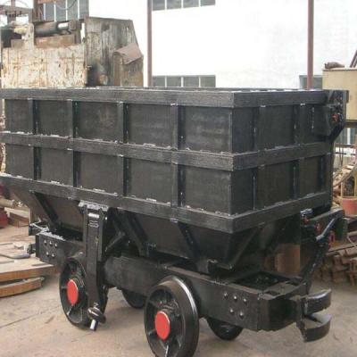 China Mining or Narrow Gauge Coal Mine Car Railway Wagons Bucket Tilting Mine Car For Sale for sale