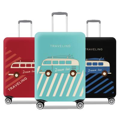 China Protect Suitcase Cover 2021 High Quality Customized Elastic Luggage New Product Cover For Traveling for sale