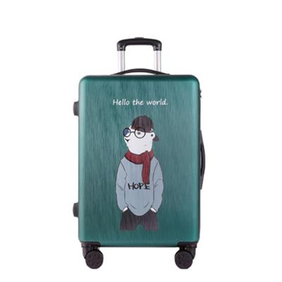 China Cartoon For Kids OEM Customized Cheap ABS Luggage Travel Bag For Kids for sale