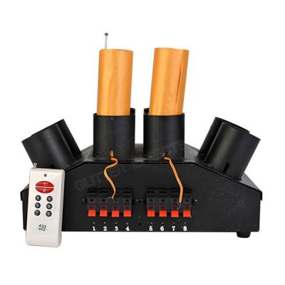 China Long Distance Wireless Fireworks Firing System 500 Meters Console Ignition System ELT08R 8 Channel for sale