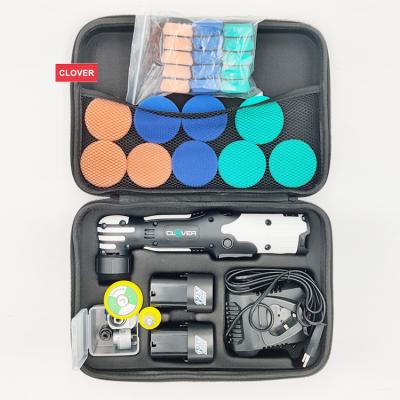 China Auto Care Car Detailing Polishers Rechargeable Nano Car Detailing Machine Polisher Mini Cordless Buffing Kit for sale