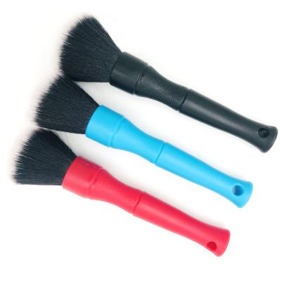 China 2021 New Style Car Beauty Detailing Cleaning Brush With PP Handle for sale