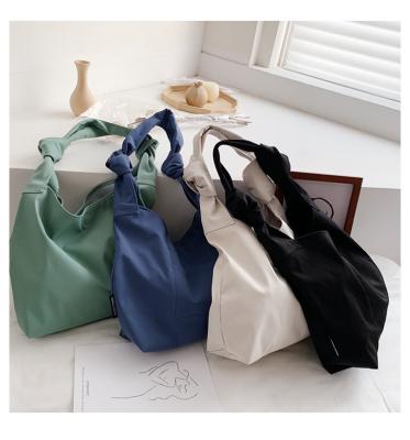 China Tide Fashion Cloth Bag Women's Bag Large Capacity Beautiful Western Style Beautiful Bag Office Worker Canvas Shoulder College Student Casual Cl for sale