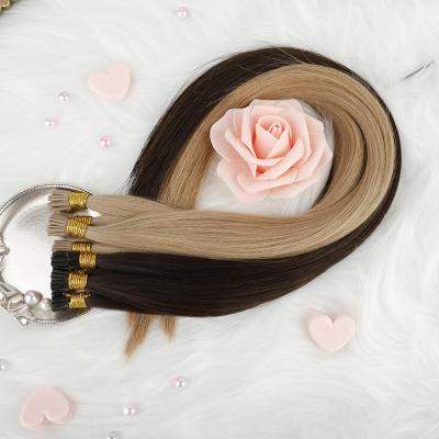 China Wholesale Price Prebonded Silky Straight Hair 0.8g 1g 1.5g 2g per strand I Remy Hair Tip Indian Hair Extensions for sale