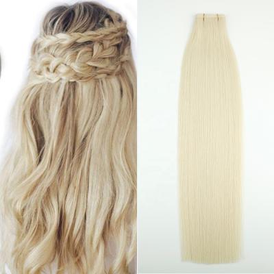 China Remy Human Hair New Arrival 100% Good Quality The Hair Of A Distributor Flat Weft Hair Remy Human Hair Flat Weft Extension for sale