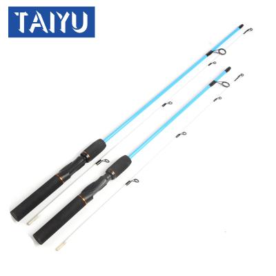 China 1.2m/1.5m Glass In Stock Ice Fishing Rod Spinning Solid Fiberglass Fishing Rod for sale