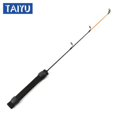 China Glass L/ML/MH In Stock 50cm One Section Cheapest Fiberglass Ice Price Fishing Rod for sale