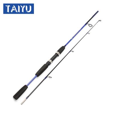 China 1.2m/1.5m Glass Strong Two Piece Ice Spinning Fishing Rod Solid Fiberglass for sale