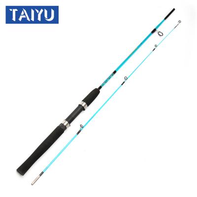 China Big Glass Set 1.5m Two Pieces EVA Solid Fiberglass Rod Fishing Rod Ice Handle for sale