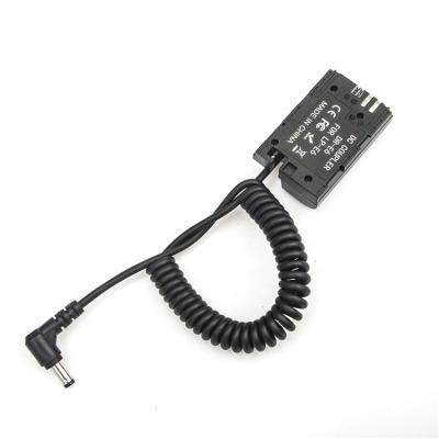 China New Tech Security Portable Dc Straight Coupler Port Dummy Cable Battery Adapter Power For Camera for sale