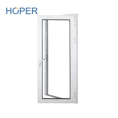 China Modern Australian Aluminum Double Glazing Impact Standard Single French Door for sale