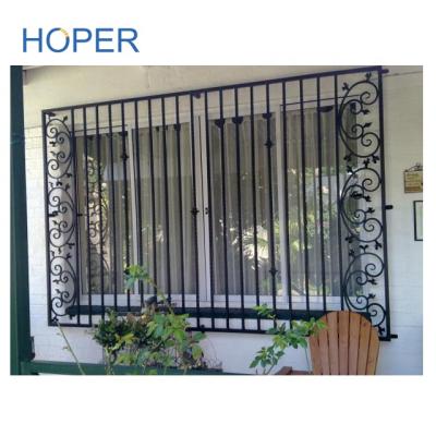 China Fixed Burglar Bar For Stained Glass Burglar Proof Designs for sale