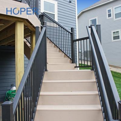 China Modern Style Indoor Outdoor Aluminum Steel Stairs Railing With Cheap Price for sale