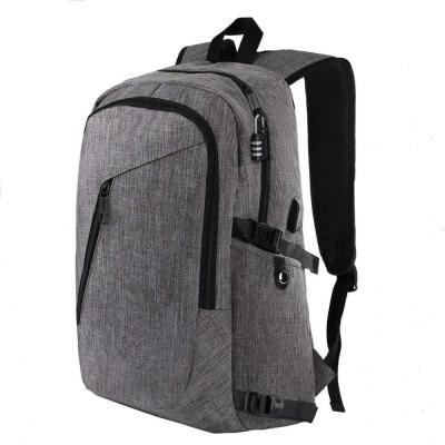 China 2021 Fashion Design 300D Polyester Waterproof Laptop Backpack Bag USB Waterproof Backpack For Traveling for sale