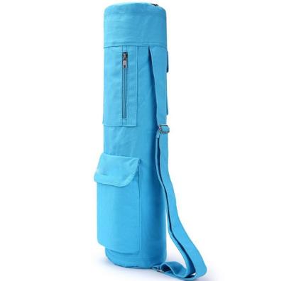 China exercise & 2021 Fitness Factory Product Customized Bag With Large Cotton Canvas Yoga Bag for sale