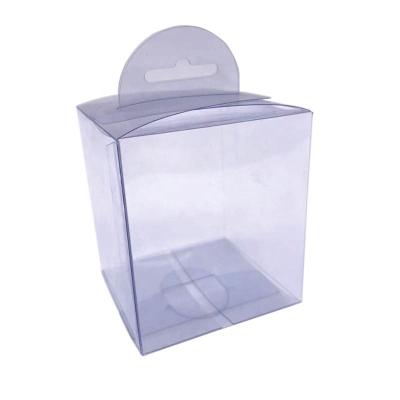 China Recycled Materials Clear PVC Boxes Wedding Plastic Candy Cake Candy Gift Packaging Box for sale