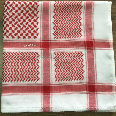 China 100% jacquard polyester shemagh scarf //yashmagh scarf for sale