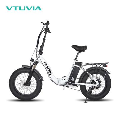 China Fat tire aluminum alloy ebike electric folding city bike 20inch electric bike for sale