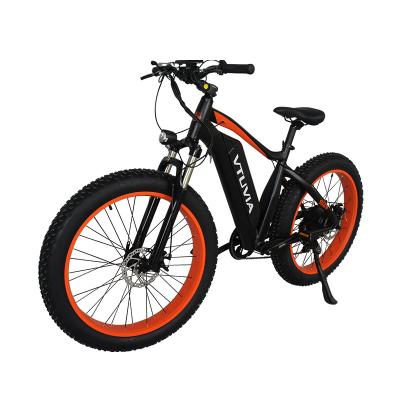 China Vtuvia SJ26 Beach Cruiser e Bike Mountain Electric Bike 26inch Aluminum Alloy Fat Tire All-terrain Electric Bicycle for sale