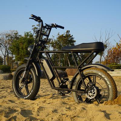 China Wholesale Ebike Vtuvia Dual Battery Electric Bikes Mountain E Scooter Motorcycle for sale