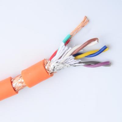 China Flexible Industrial Chain Cable High Control Copper Wire System Drag Use Flexible PVC Wire Resistance To Bend Cable Corrosion Resistant for sale