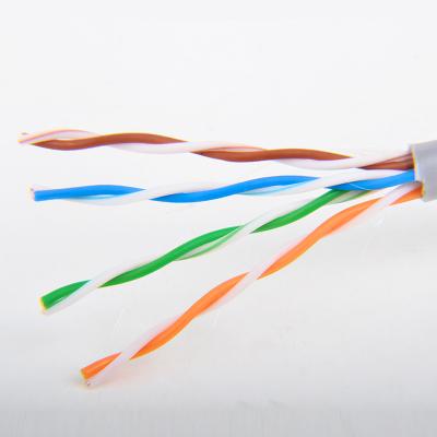 China For indoor fiber use cat5e cable 305 copper cable indoor LAN use for sale