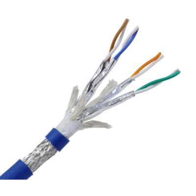 China Lszh Sftp Network Cable 2000mhz Cat7 22awg 23awg Cat8 Lan Cable CAT8 for sale