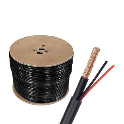 China Construction Rg59+2c Coaxial Power Cable Wholesale Rg59 Best Price CCTV Video Cable for sale