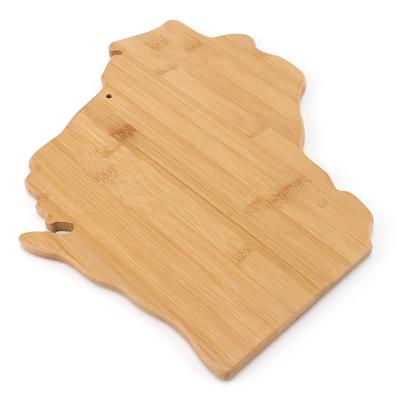 China Viable for Kitchen Thick Chopping Board Wooden Cutting Block Cutting Wood Chopping Boards for sale