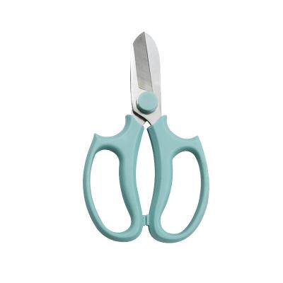 China Stainless Steel Hydroponics Greenhouse Garden Pruning Scissors Garden Pruning for sale