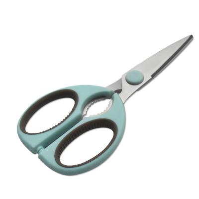 China Home Kitchen Amazon Hot Selling Stainless Steel Kitchen Scissors With PP Handle for sale