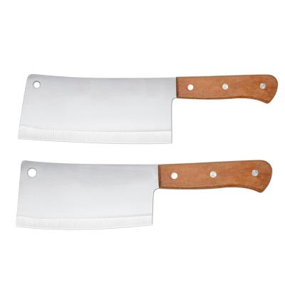 China Durable Household Stainless Steel Chopping Knife Boning Knife Set Large Butcher Knife Set for sale