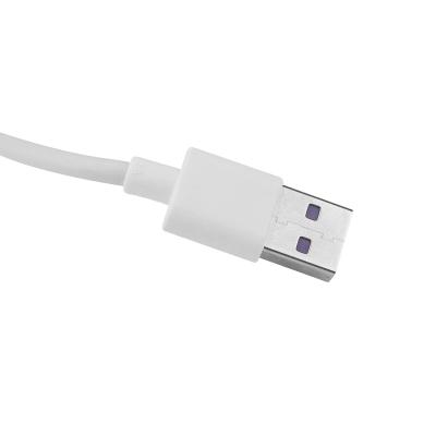 China High Quality High Speed ​​Charging 5A White USB Data Cable, Suitable for Huawei Mobile Phones for sale