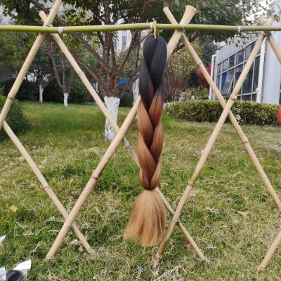 China Ombre Braiding Hair 24inch 100g Zoesoul Flame Retardant Expression Fiber Hair Yaki Braids Synthetic Hair Extension for sale