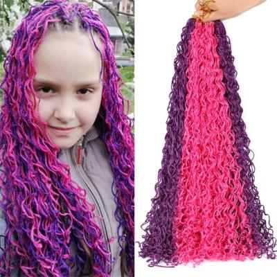 China New Mirco Zizi Braids Brazilian Pre Twist 24 Inch Boxes High Temperature Fiber Crochet Synthetic Braiding Hair Braiding For Black Women for sale