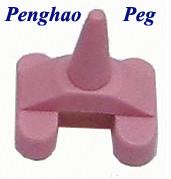 China ( Conical )Dental Lab Ceramic Peg/ Single Pointed Teeth Burning Rack for sale